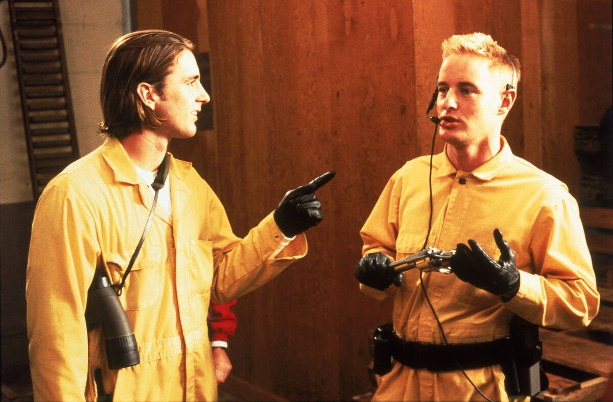 Кадр из фильма "Бутылочная ракета", 1996 г.