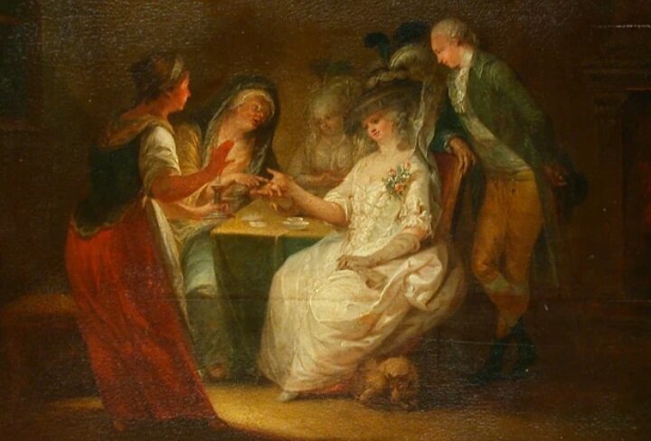 Гадалка. худ. Якоб Бек.