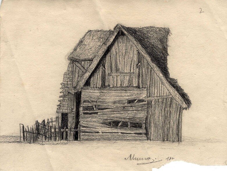 Рисунок Великого князя Михаила Александровича Романова