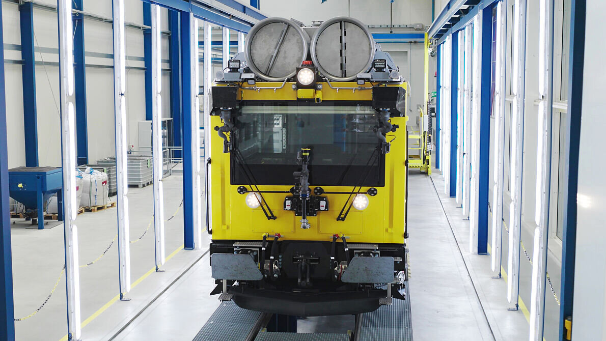 Головной вагон пожарно-спасательного поезда Stadler для OBB. Источник: OBB