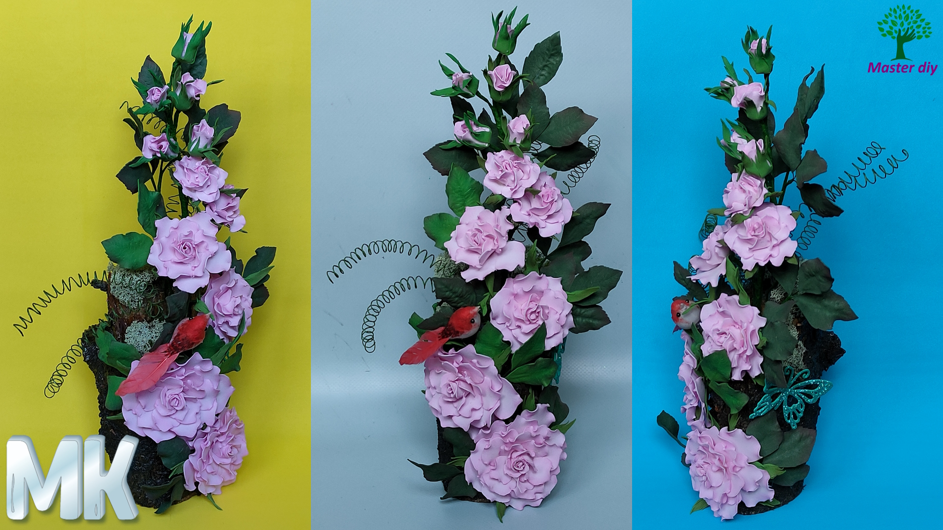 Мастер-класс цветы из фоамирана в Москве от AlexGrim Studio