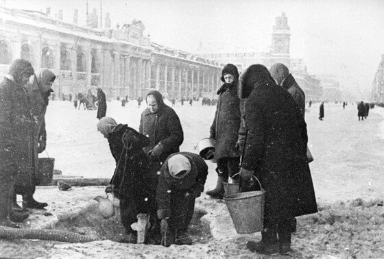    Дорога жизни в годы блокады Ленинграда