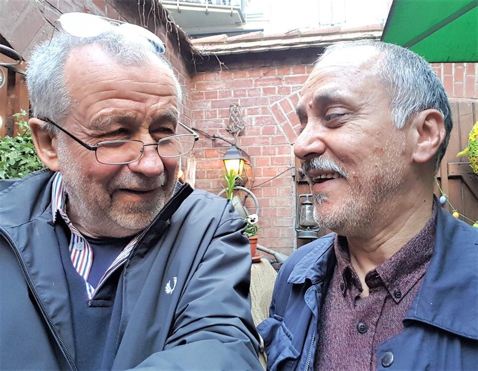 Легендарный Фарид Маздак (справа). Кто был в Афгане, тот поймет.