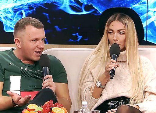 Илья Яббаров и Рита Ларченко на шоу Дома-2