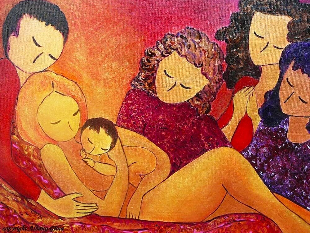 Женщина в родах уязвима и беззащитна