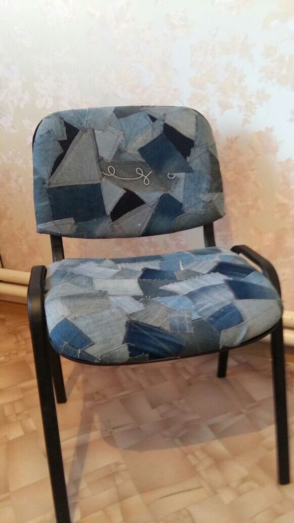 Ремонт обивки стула