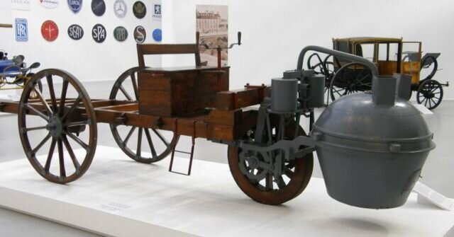 Пример машины с паровым двигателем