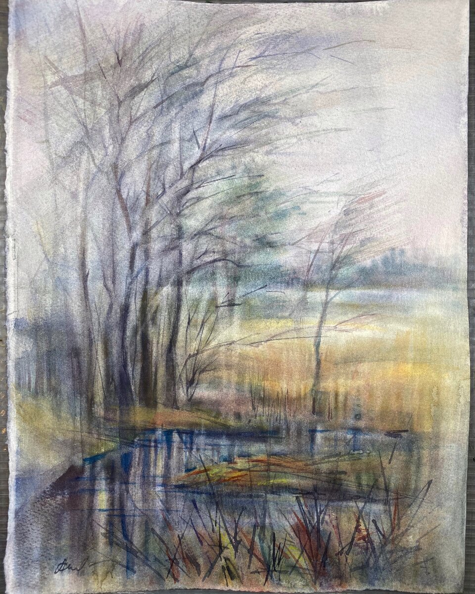 Второй вариант, оставшийся промежуточным. Ненамного веселее первого.