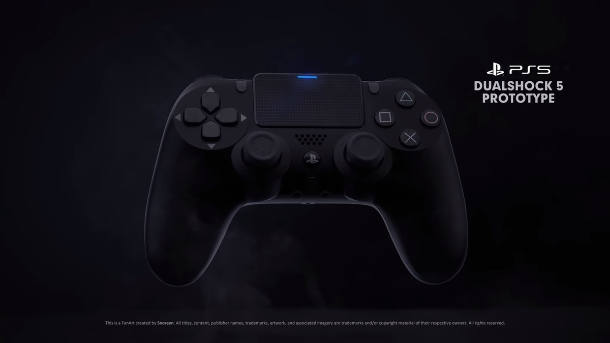 Дизайн Dualshock 5, созданный пользователями