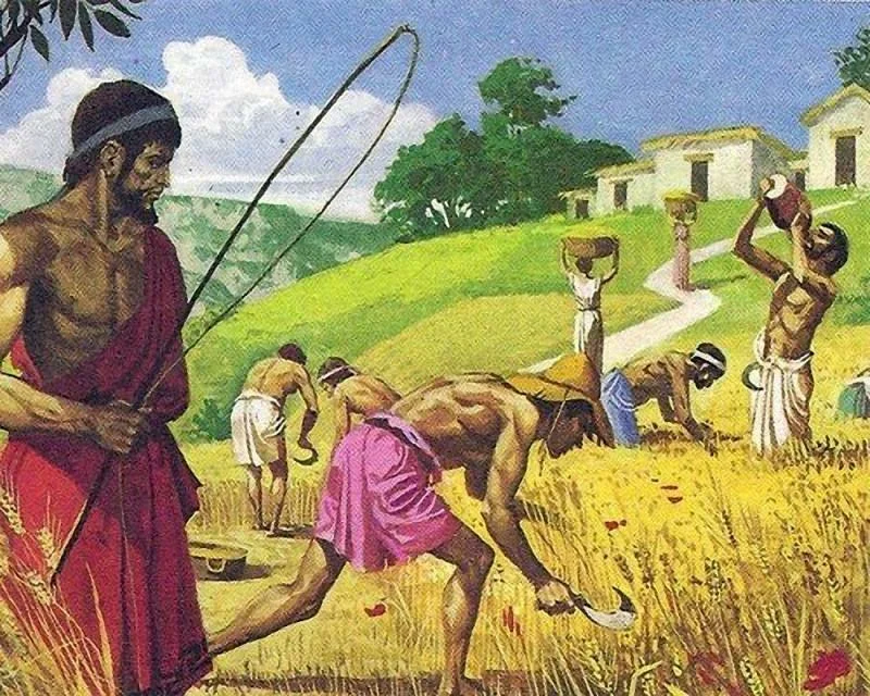 Хозяин и рабы в Древнем Риме