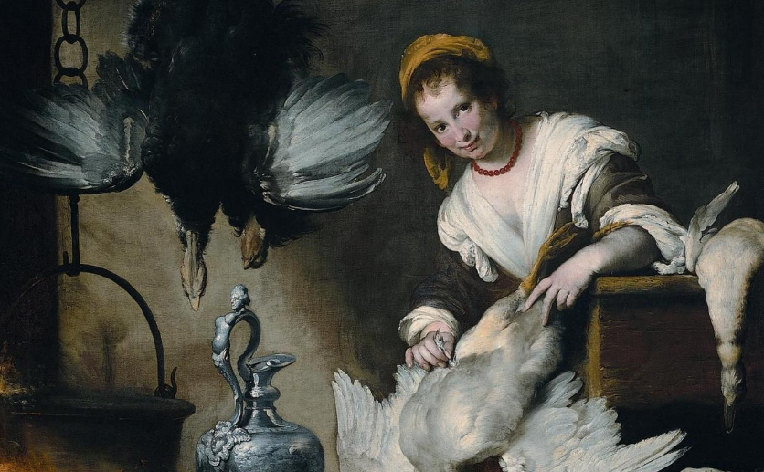Картина «Кухарка», 1625 год. Источник: judithdobrzynski.com