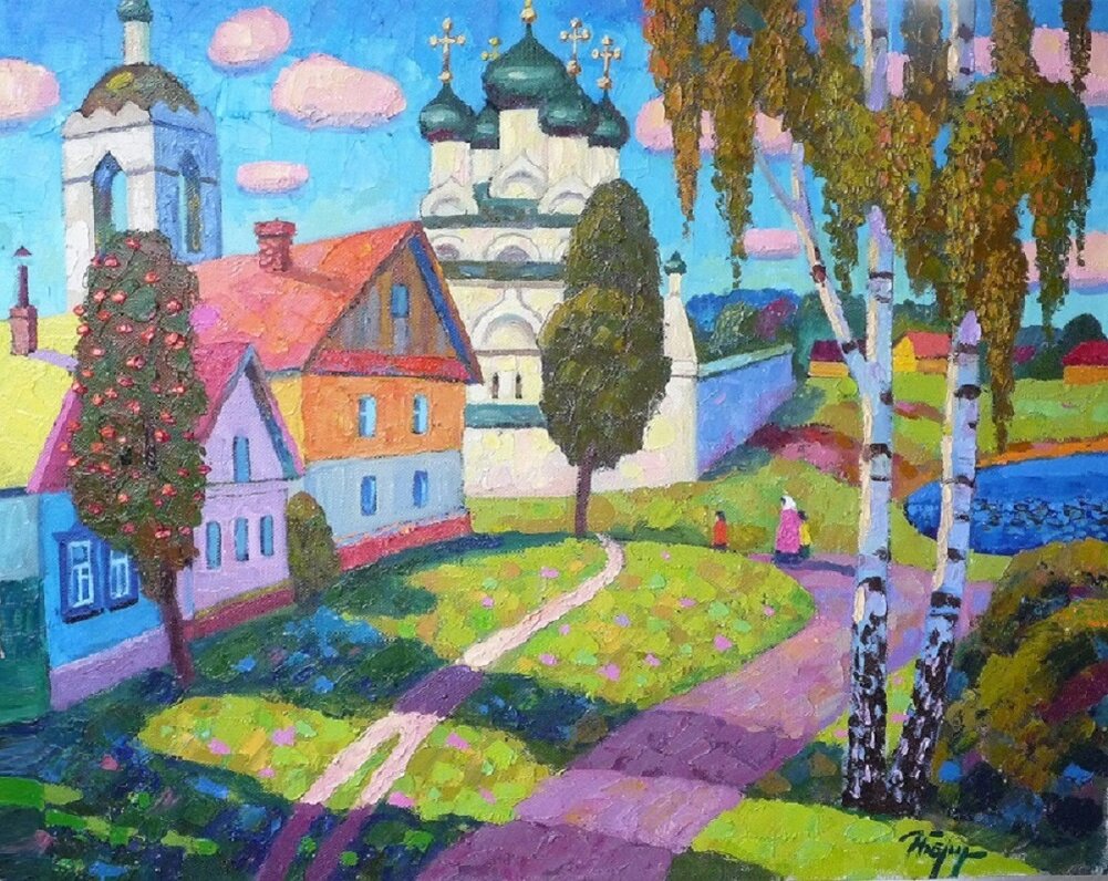 Улочка во Мстёре. 2019 г.