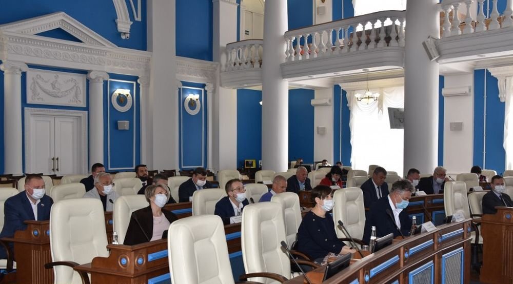Заседание ЗакСобрания Севастополя, 2 апреля 2020 года. Фото: sevzakon.ru