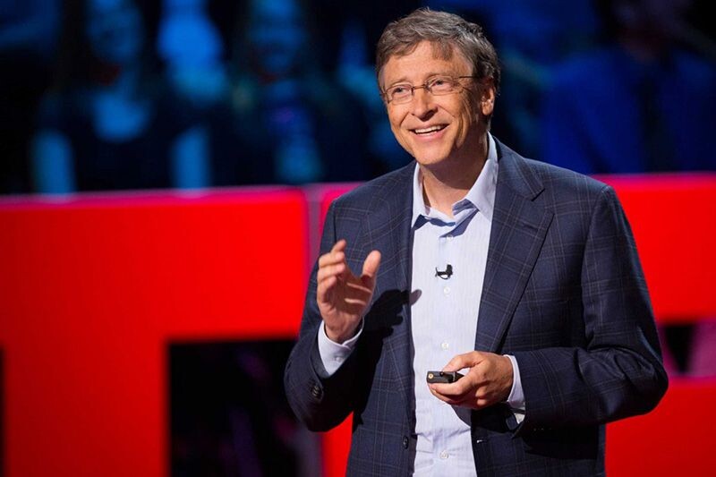 Выступление Билла Гейтса на TED.