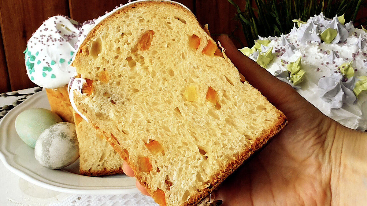 Кулич на закваске