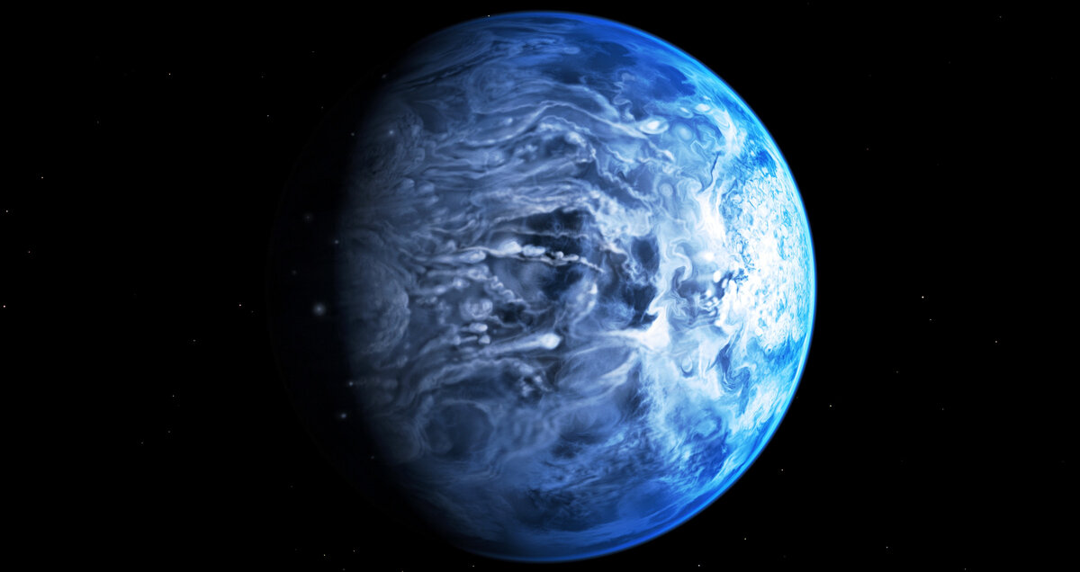 На какой планете самые сильные ветра. Кеплер 189733 б.