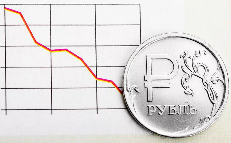 Падение курса рубля...