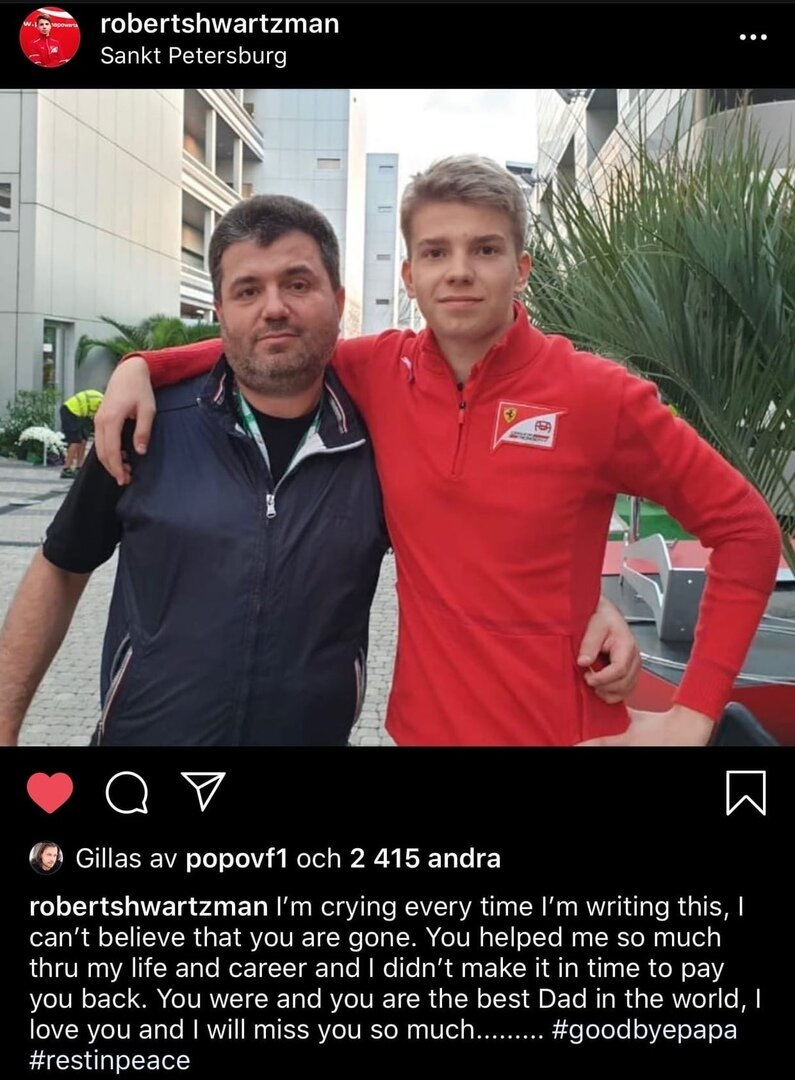 Из Инстаграмма Роберта Шварцмана