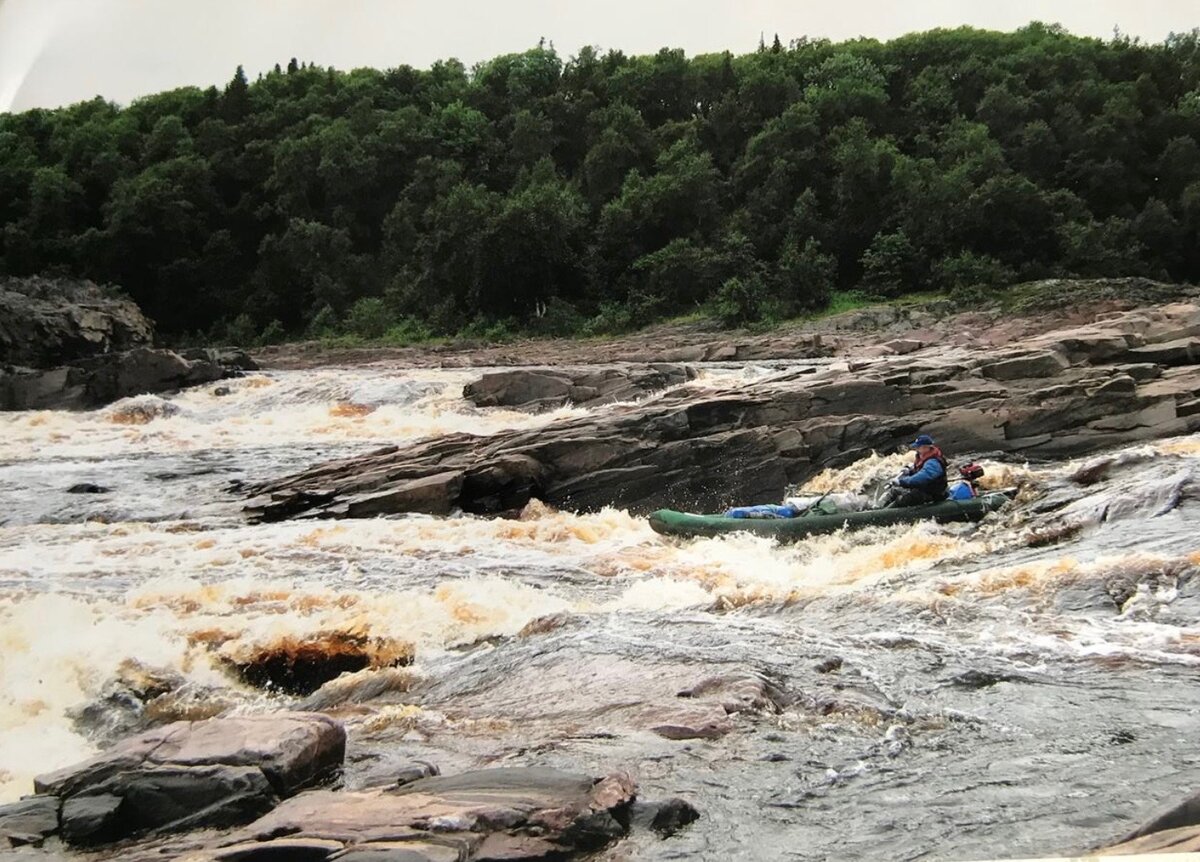Река Стрельня, порог Падун