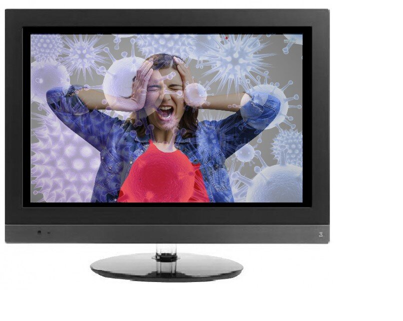  Невротизация населения  посредством телевизора  