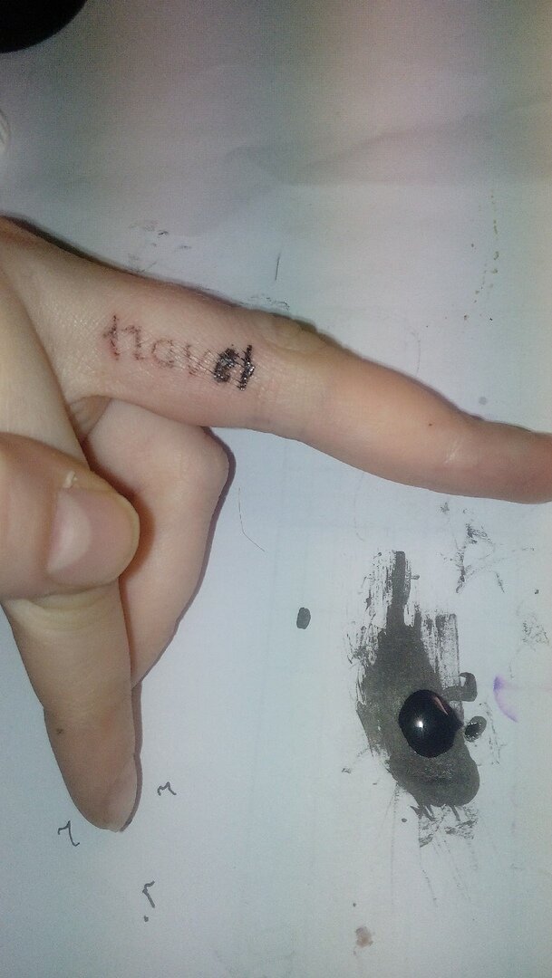 Как сделать татуировку ручкой своими руками