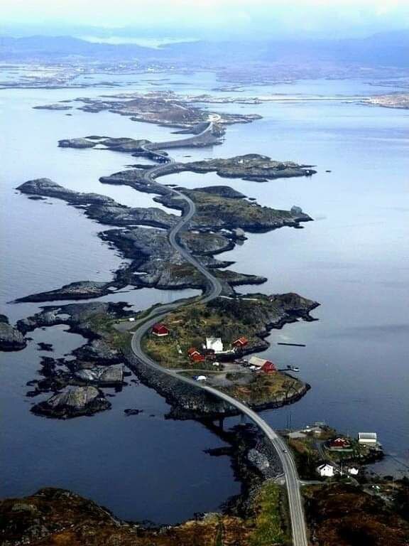 Атлантическая дорога. Норвегия
