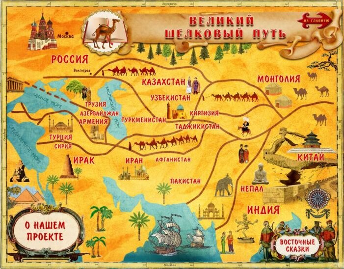                             Великий Шелковый Путь