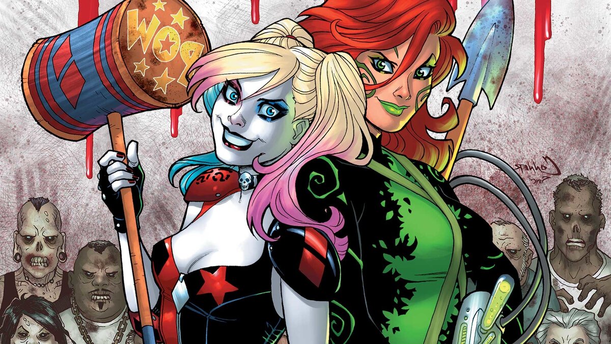 Харли Квинн и Ядовитый Плющ