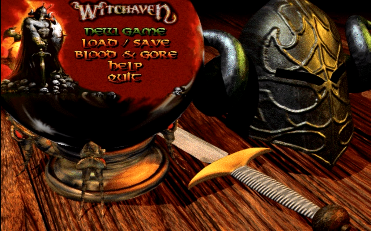 кадр игры Witchaven 