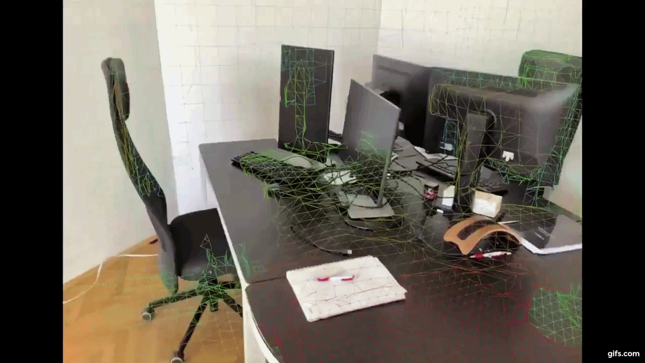 работает LiDAR 