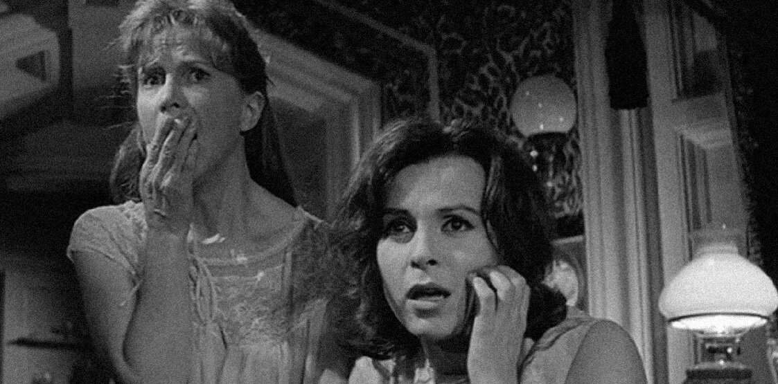 Кадр из фильма "Призрак дома на холме" 1963Г. Великобритания. Ужасы, триллер.