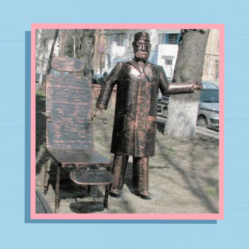 Винница (Украина),памятник «Железный дантист»