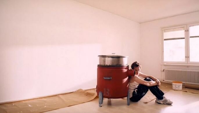 Кадр из фильма "В космосе чувств не бывает".