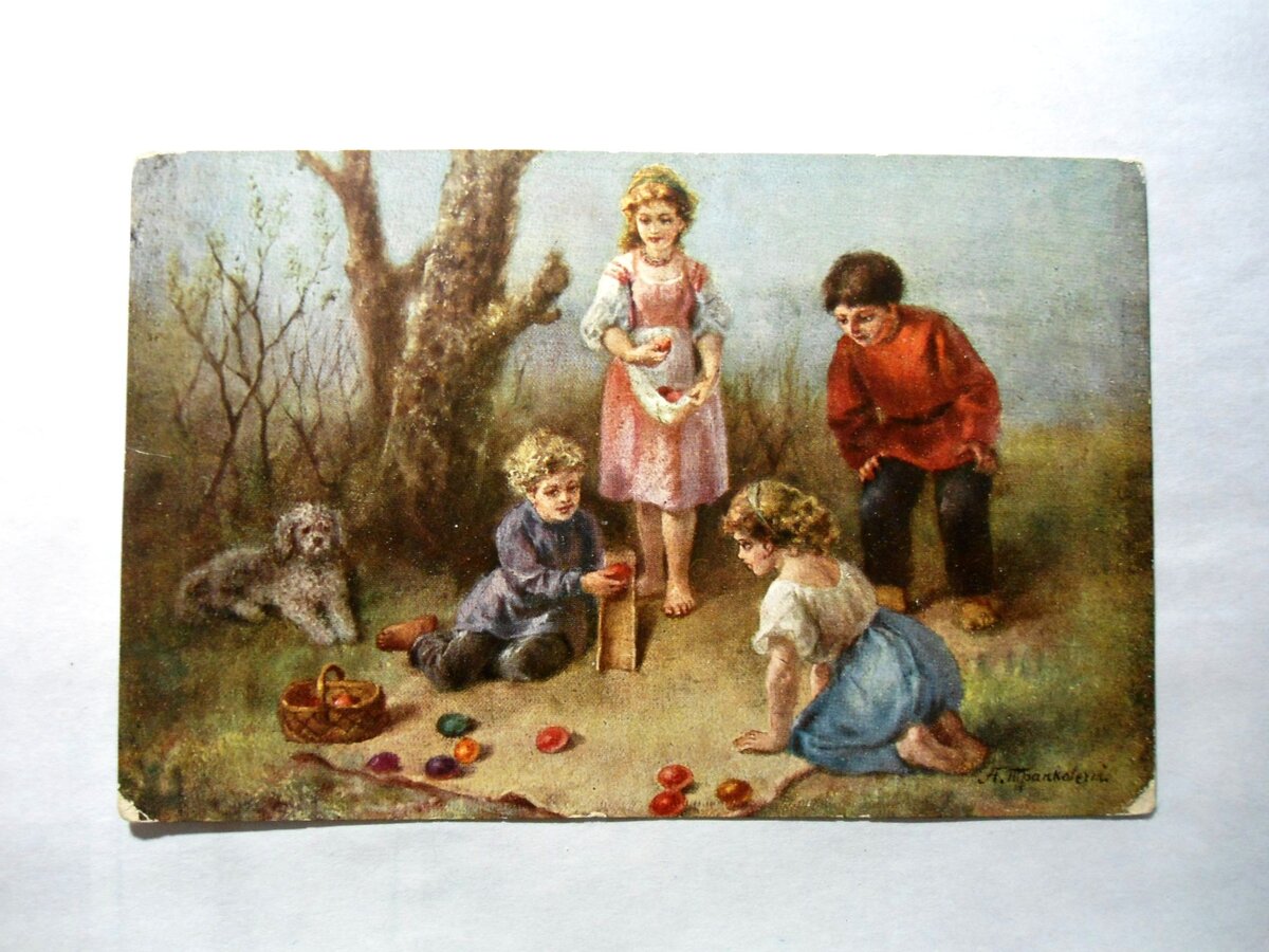 Картинка пасхальные игры