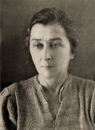 Е.П. Левина-Розенгольц. В ссылке в Подтесове (Енисейский район Красноярского края). 1951 Фотография. Частный архив, Москва