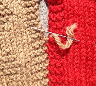 Если этот шов выполнить правильно - то его как будто бы и нет!