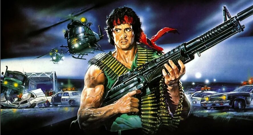 Постер фильма Рэмбо 1 Первая кровь