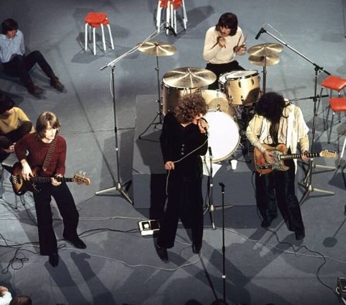 Led Zeppelin в 1969-м году, перед записью третьего своего альбома