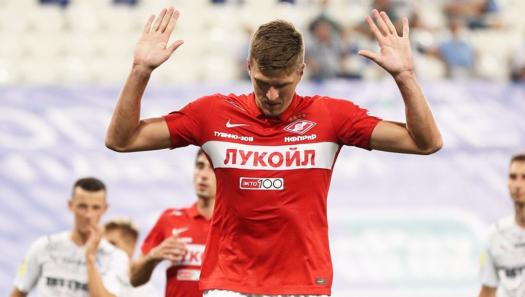 Соболев не празднует гол 