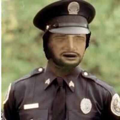 Сержант Графоуни неодобрительно смотрит на мои попытки свалить. Картинка из поисковика.