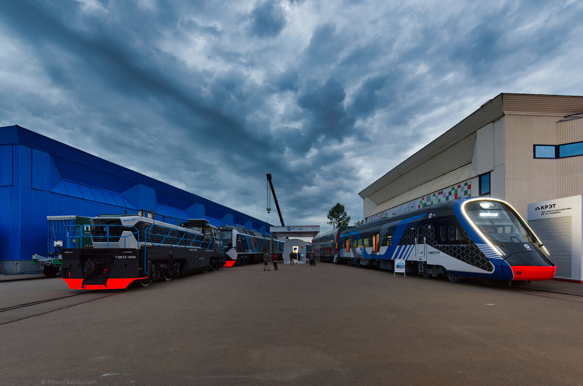 Новейшие локомотивы на выставке «ПроДвижение 1520»