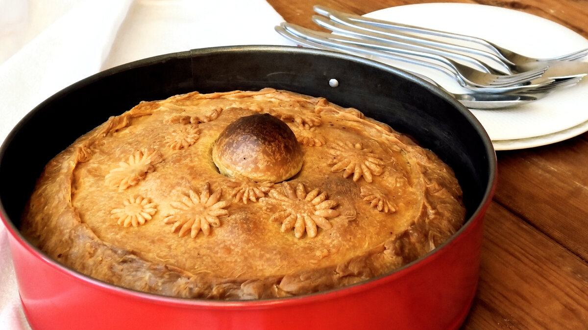 Татарский национальный пирог🥧 Зур Бэлеш✨ | ПРОСТОРЕЦЕПТ | Дзен