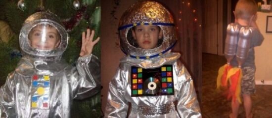 Детский костюм космонавта своими руками