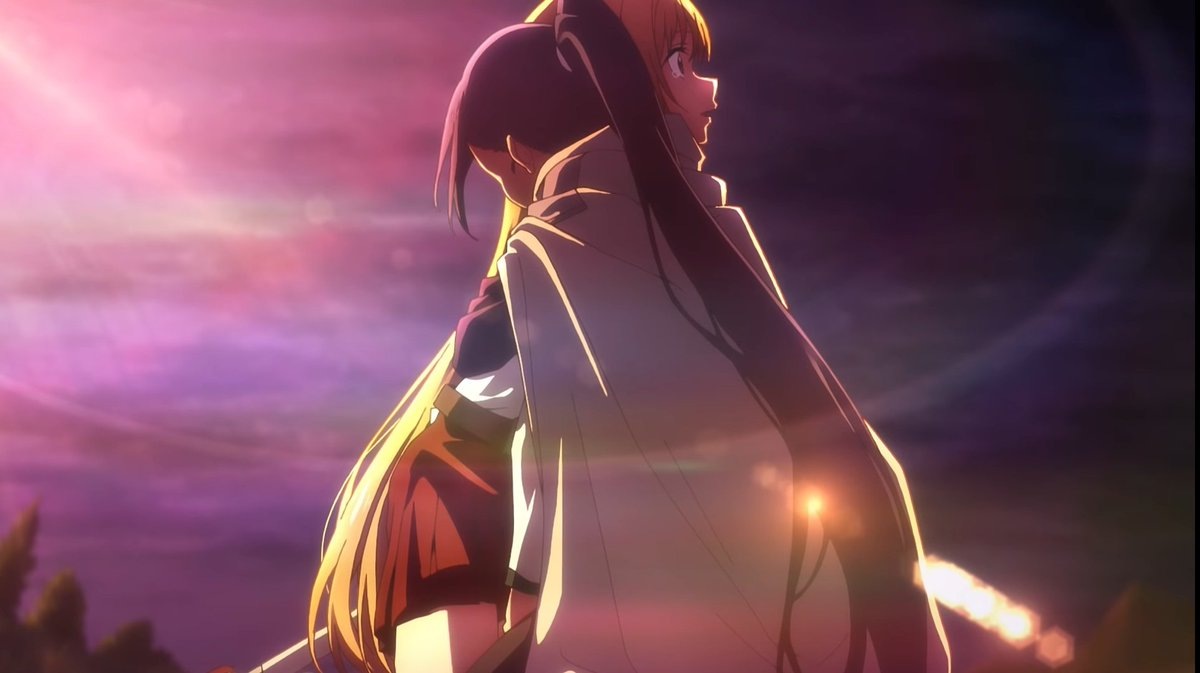 кадр из аниме-фильма word Art Online the Movie -Progressive