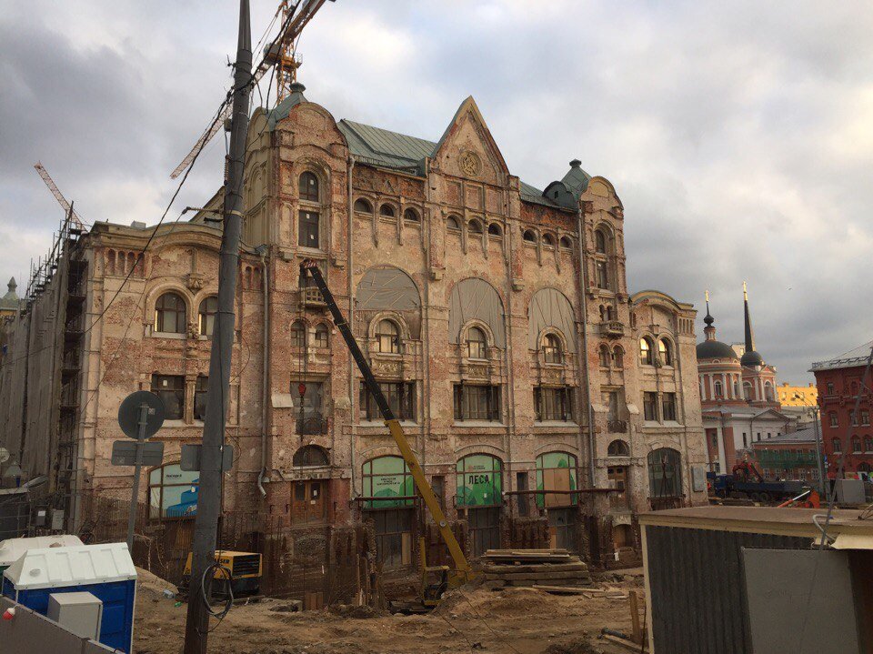 Реставрация зданий в москве