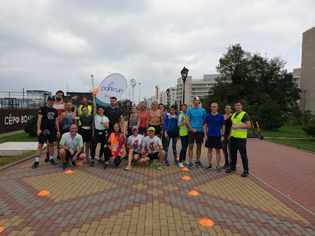 Фото: команда parkrun улица Голубая (Сочи) 