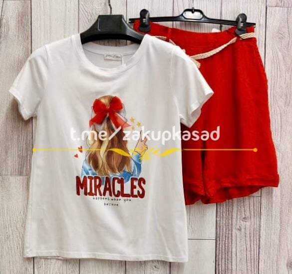 Комплекты с футболками нам не достались вообще...