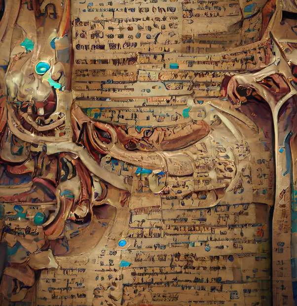 Изображение, созданное нейросетью Wombo.art.