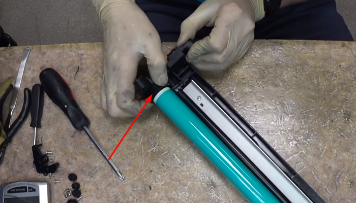 Фото 74. Снимаем бушинг