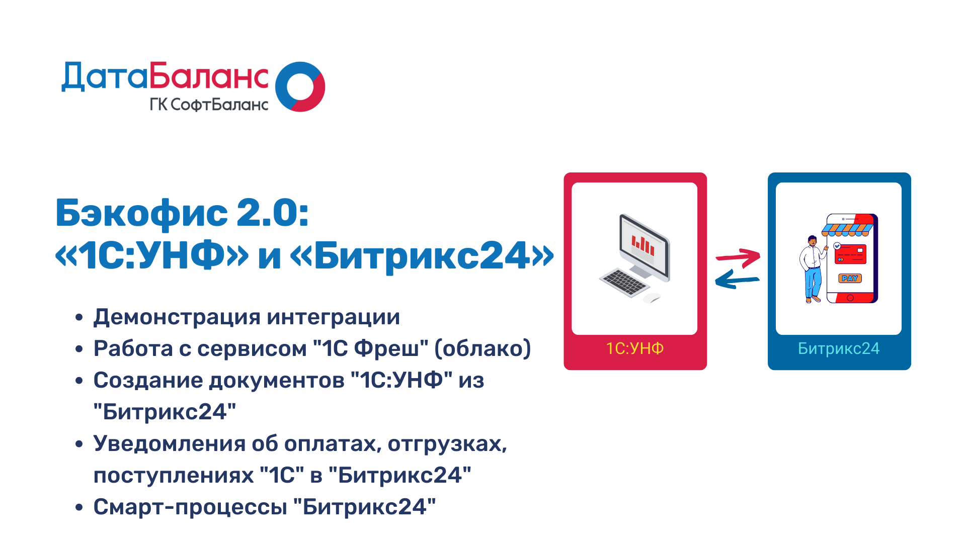 Бэкофис 2.0: интеграция 1С:УНФ 8 (Фреш) и Битрикс24